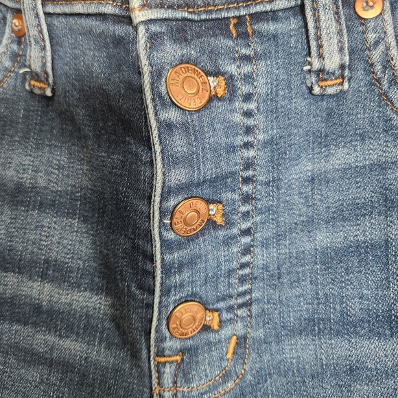 Madewell Women's Blue Mid-Risw Skinny Jeans - Picture 5 of 8